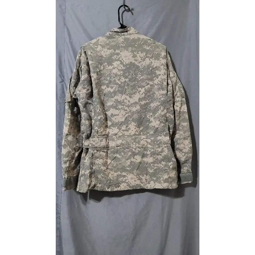 US Army ACU Digital Camo Jacket Medium Regular | Military Combat Coat #37e